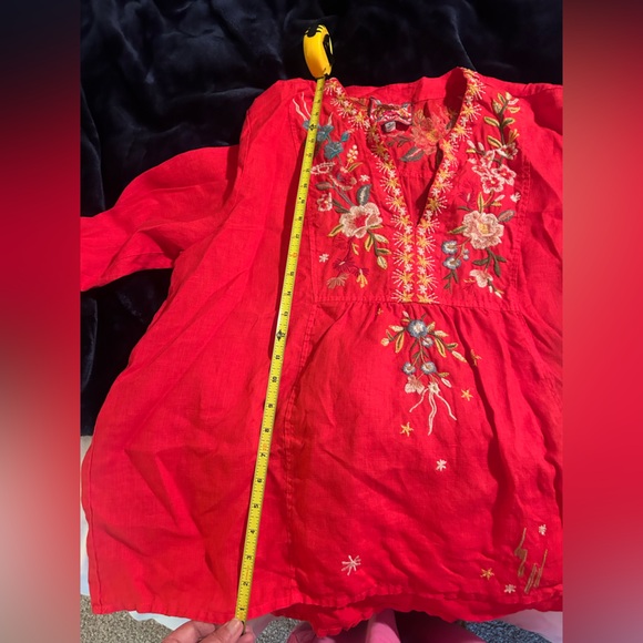 Johnny Was Lissa Weekend Boho Oversized Top - Picture 8 of 8